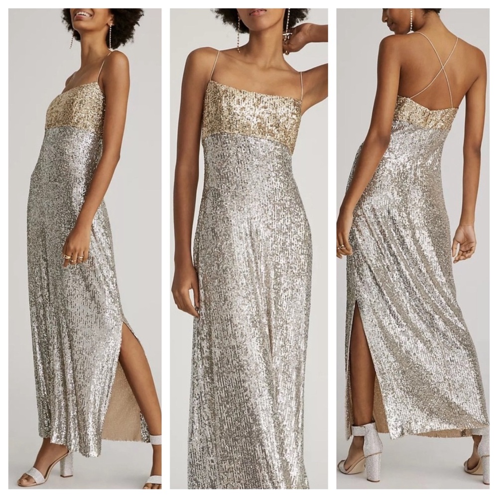 NWT Anthro Sequin Dress